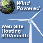 wind-powered web hosting