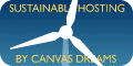 Sustainable Web Hosting by Canvas Dreams
